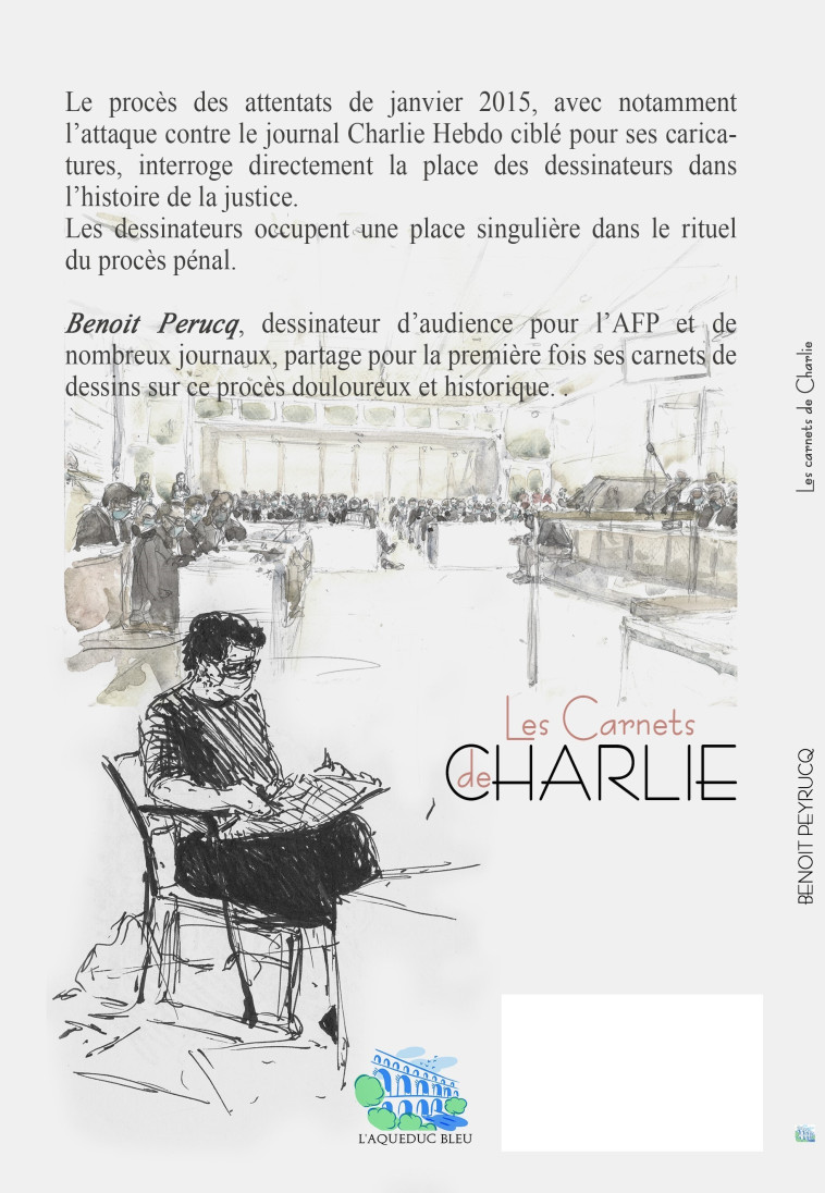 Les carnets de Charlie - Benoit Peyrucq - AQUEDUC BLEU