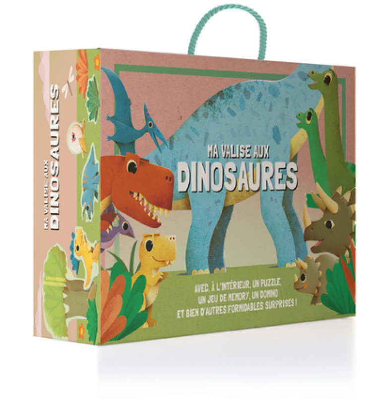 Ma valise aux dinosaures - Ronny Gazzola - WHITE STAR KIDS