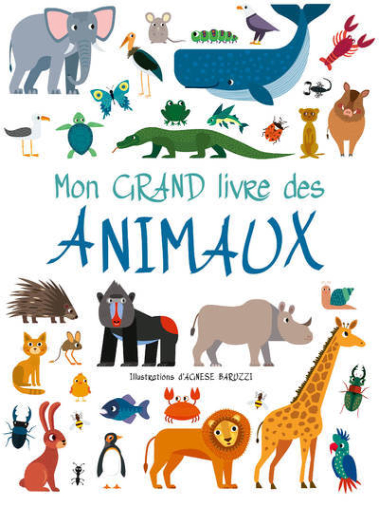 Mon grand Livre des animaux - Agnese Baruzzi - WHITE STAR KIDS