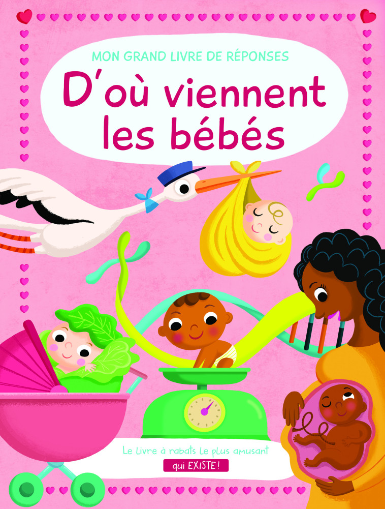 D'ou viennent les bébés? - Mon grand livre de réponses -  Collectif - YOYO