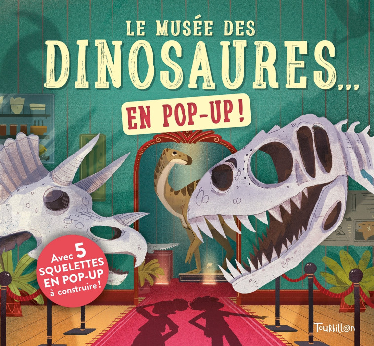 Le musée des dinosaures... en pop up ! - Jenny Jacoby - TOURBILLON