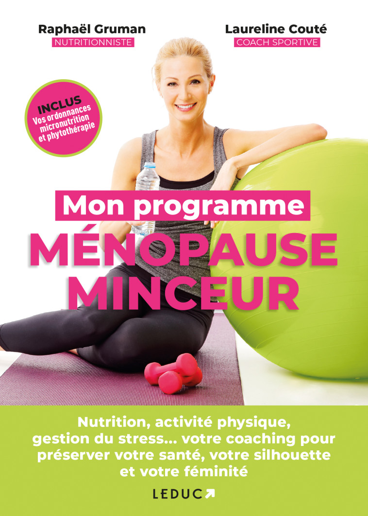Mon programme ménopause minceur - Raphaël Gruman - LEDUC