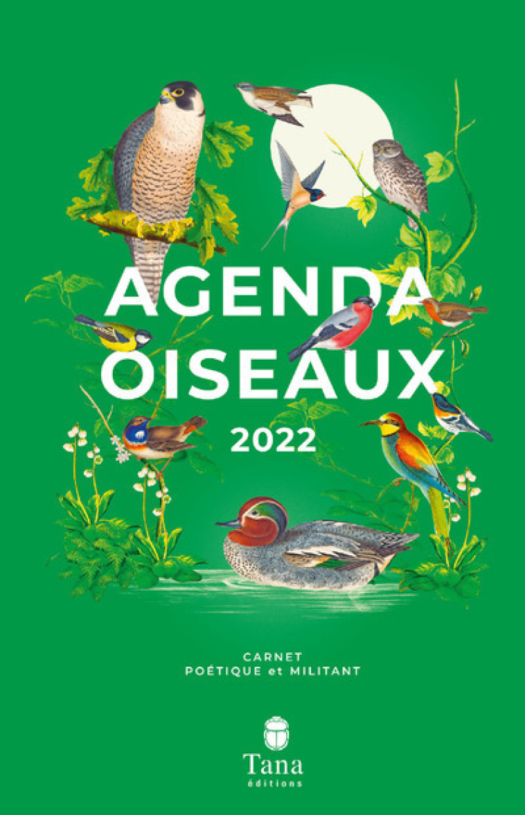 Agenda oiseaux 2022 - Valentin Mazerolles - TANA