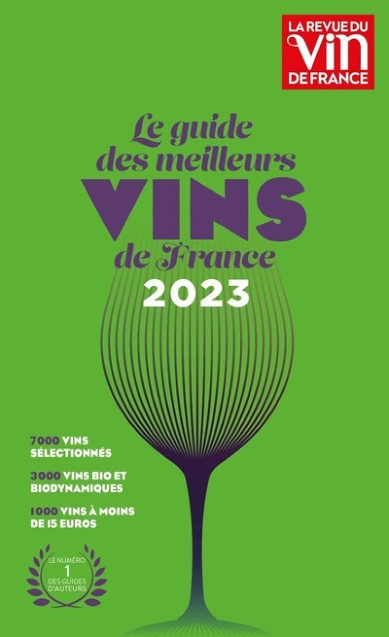 Le Guide des Meilleurs Vins de France 2023 - Olivier POUSSIER - REVUE VIN FRANC