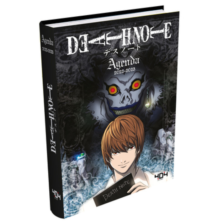 Agenda 2022-2023 - Death Note - Tsugumi Ohba - 404 EDITIONS