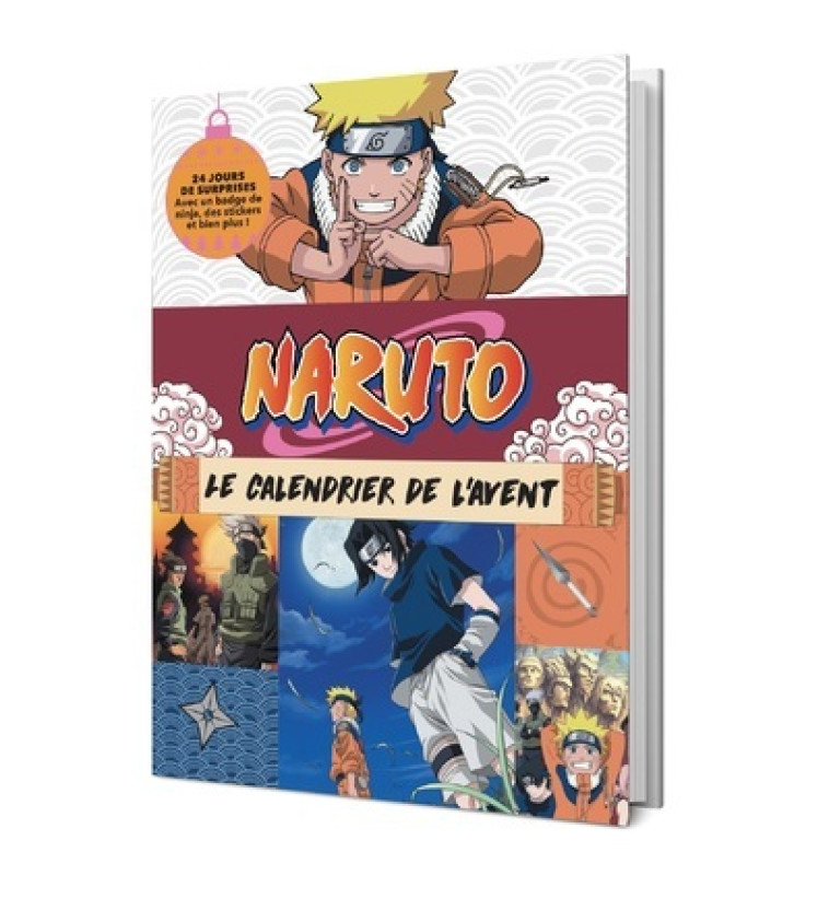 Naruto - Le Calendrier de l'Avent officiel -  Collectif - 404 EDITIONS