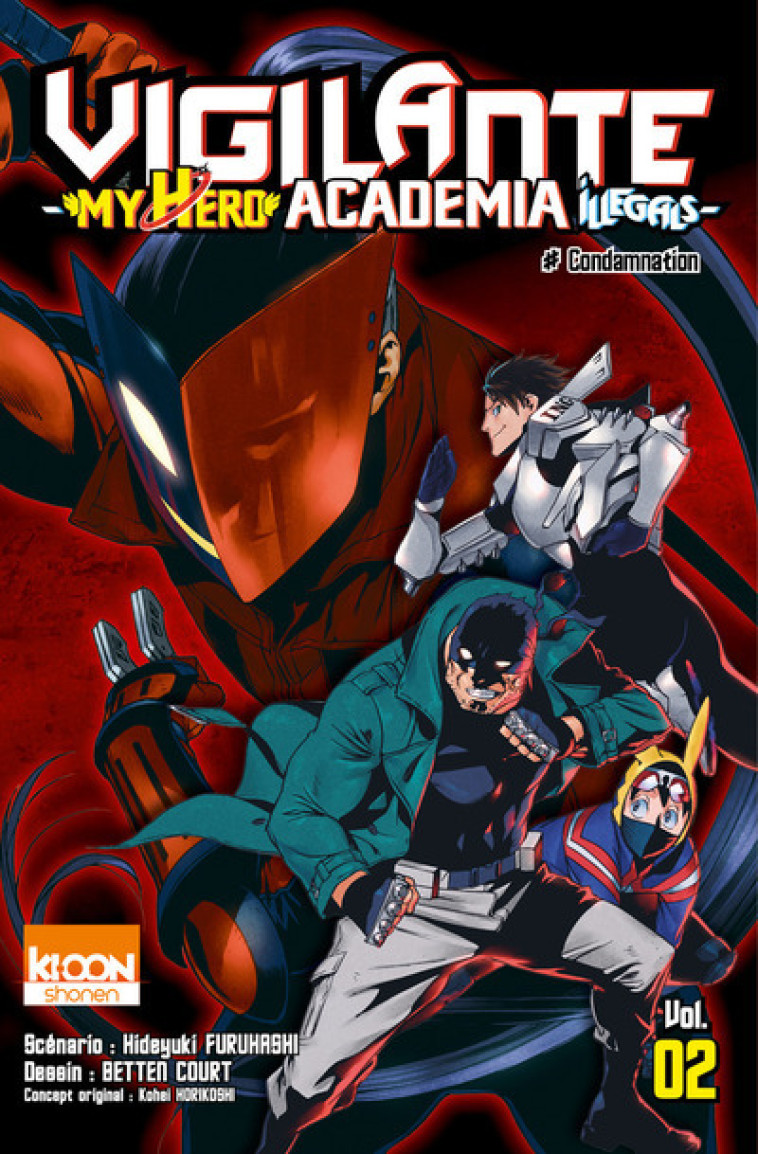 Vigilante - My Hero Academia Illegals T02 - Kohei Horikoshi - KI-OON