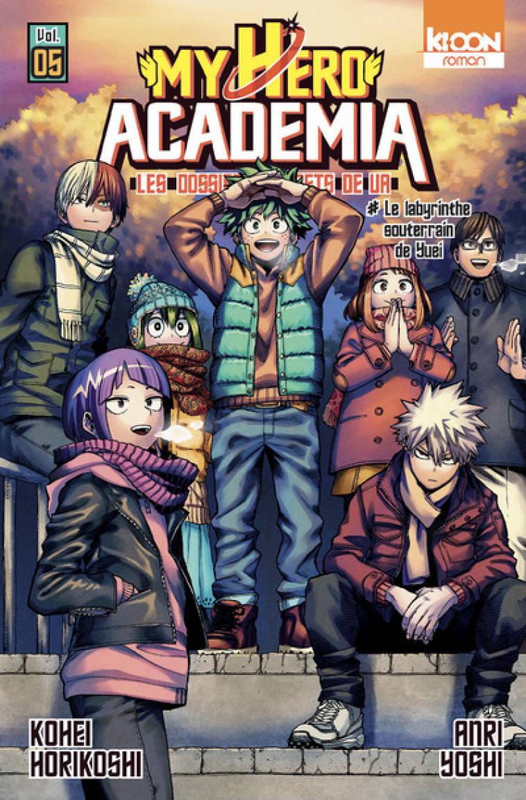 Roman My Hero Academia Les dossiers secrets de UA T05 - Kohei Horikoshi - KI-OON