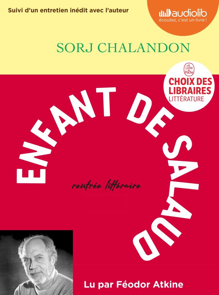 Enfant de salaud - Sorj Chalandon - AUDIOLIB