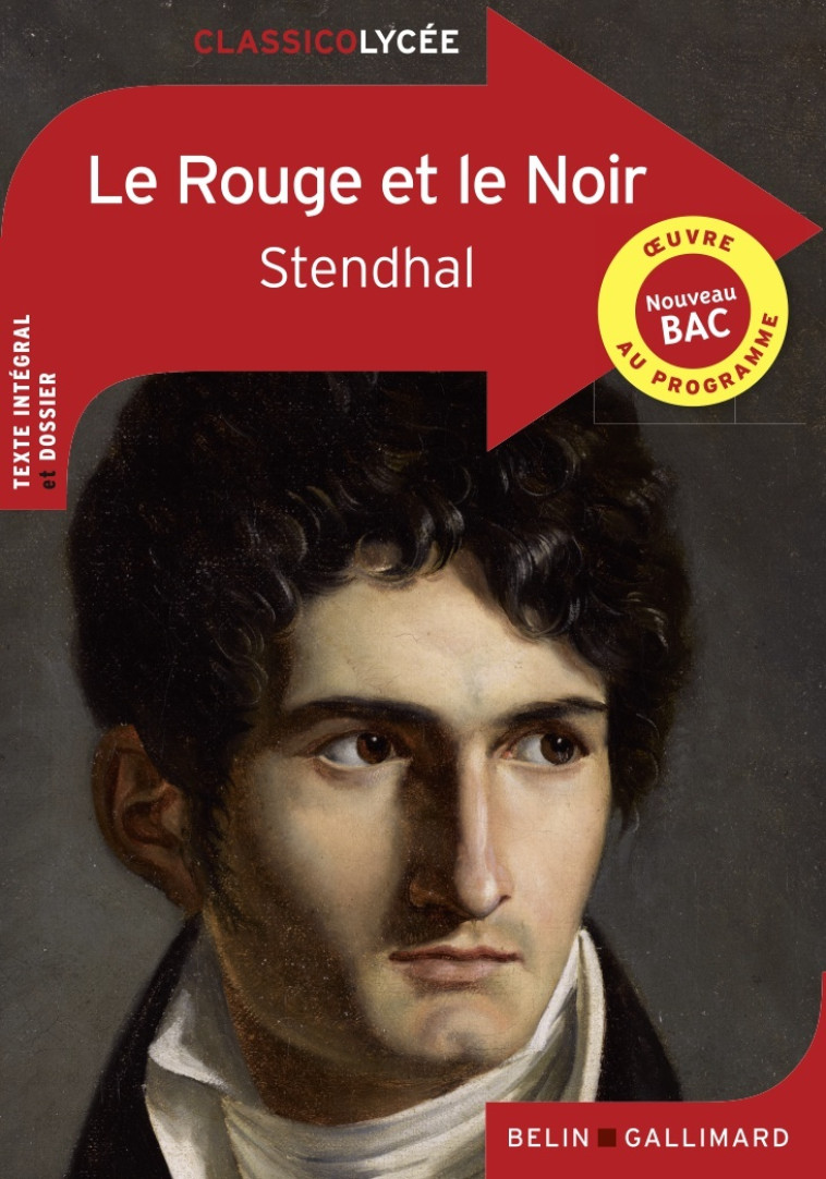 Le Rouge et le Noir -  Stendhal - BELIN EDUCATION