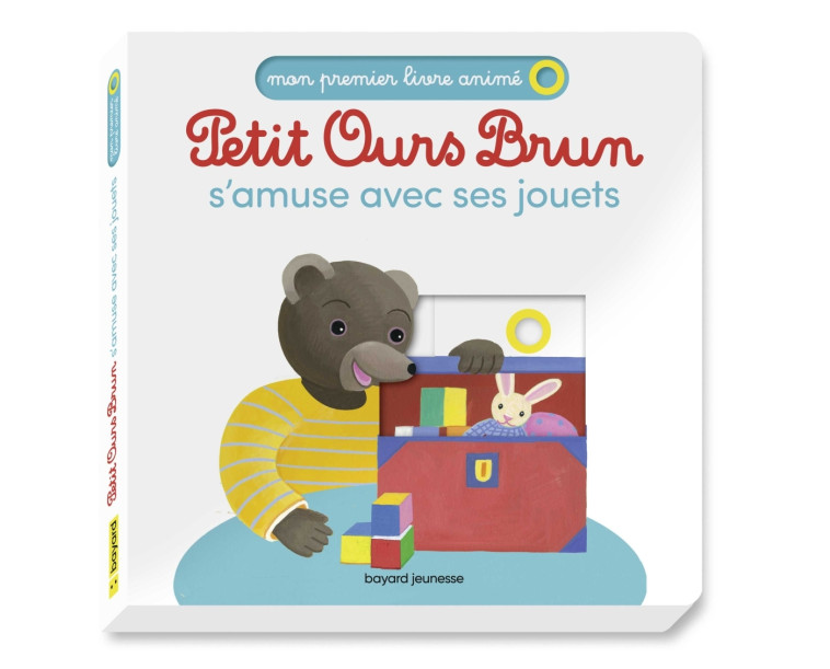 Petit Ours Brun s'amuse avec ses jouets - Mon premier livre animé - Laura Bour - BAYARD JEUNESSE