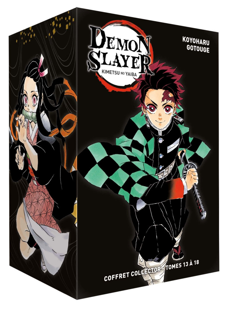 Coffret Demon Slayer T13 à T18 - Koyoharu Gotouge - PANINI