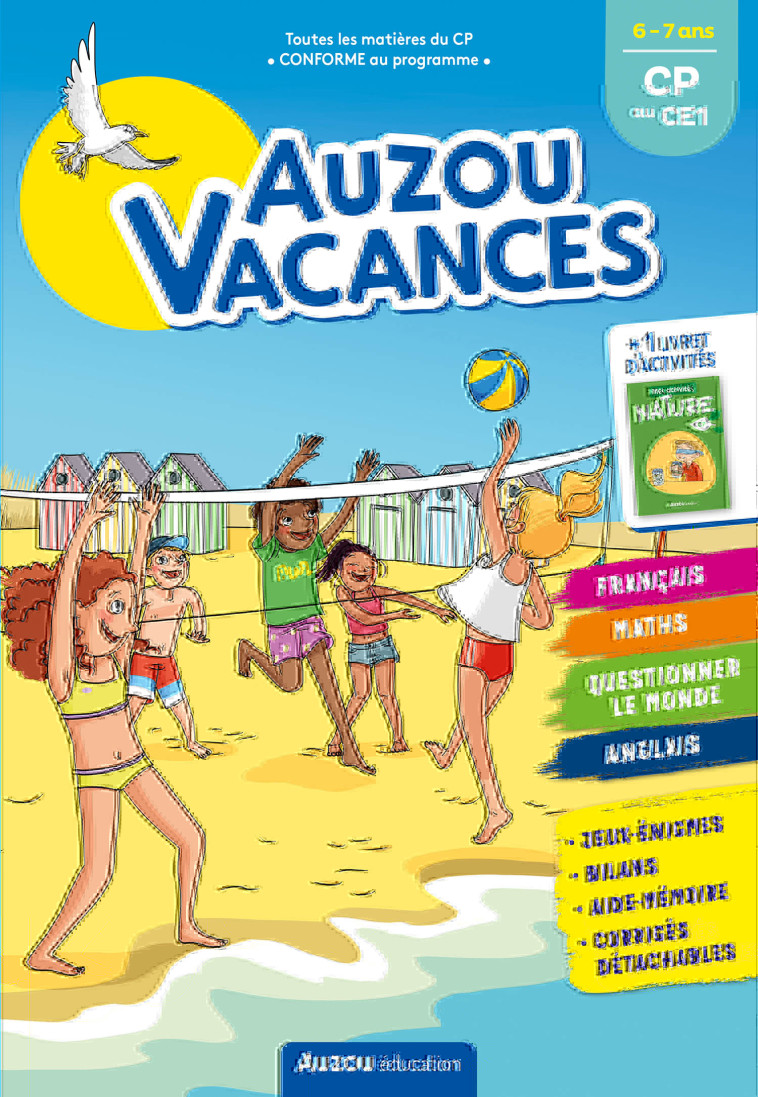 AUZOU VACANCES - DU CP AU CE1 - Bénédicte BAZAILLE SOLLE - AUZOU