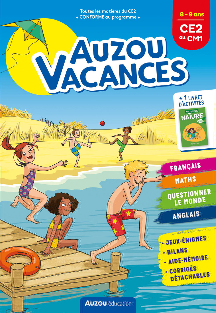 AUZOU VACANCES - DU CE2 AU CM1 - Bénédicte BAZAILLE SOLLE - AUZOU