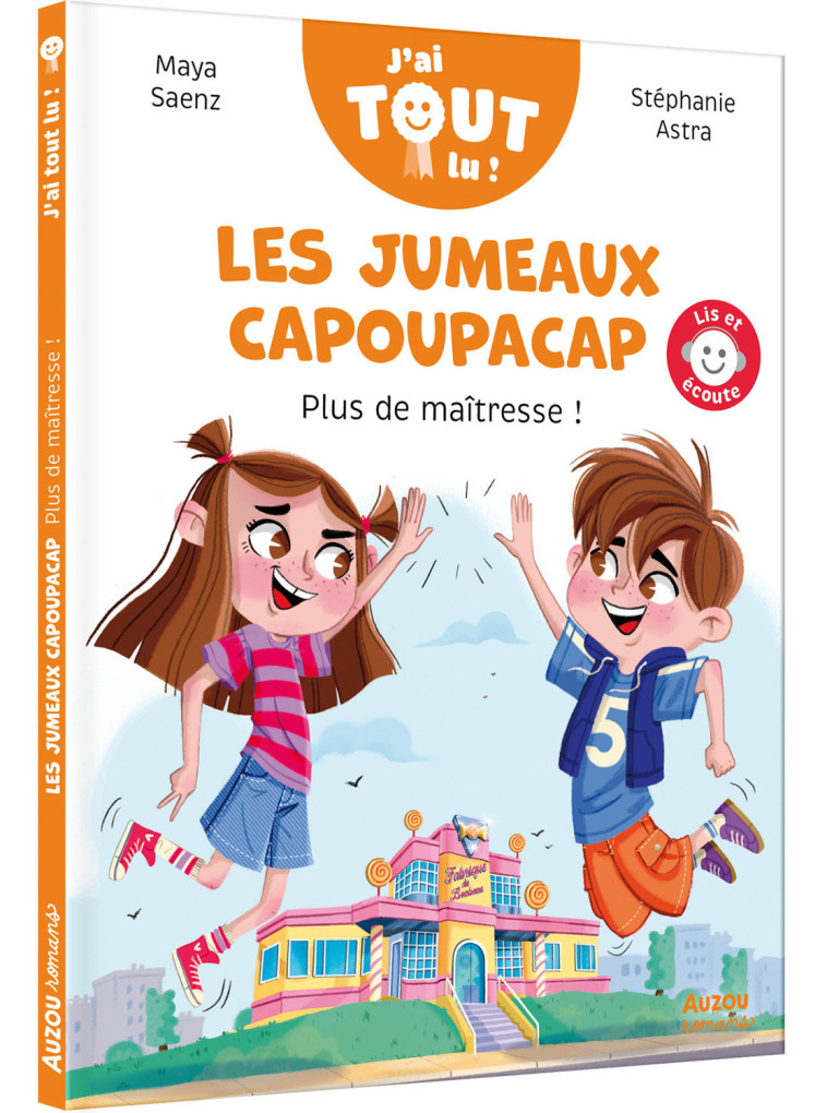 LES JUMEAUX CAPOUPACAP   - PLUS DE MAÎTRESSE ! - Maya SAENZ-ARNAUD - AUZOU