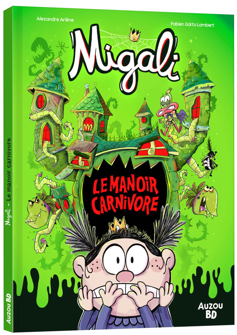 MIGALI - TOME HORS-SÉRIE - LE MANOIR CARNIVORE - Fabien Öckto Lambert - AUZOU