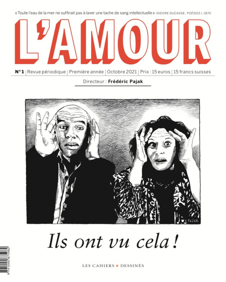 L'Amour N1 -  Collectif - CAHIER DESSINE