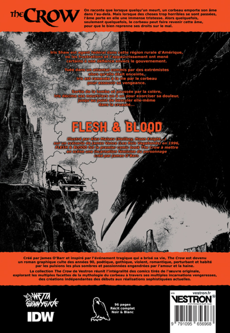 The Crow : Flesh & Blood - Alex Maleev - VESTRON