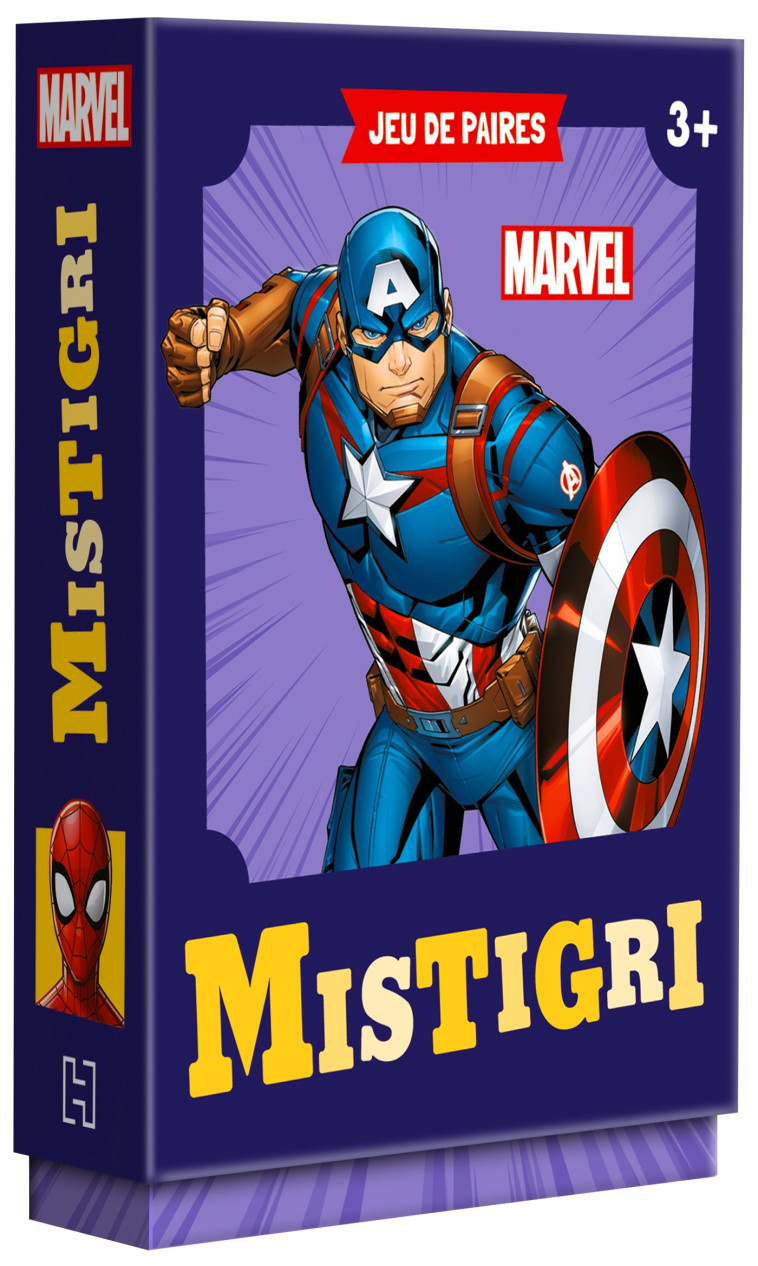 MARVEL - Jeu de cartes - Mistigri -  - DISNEY HACHETTE