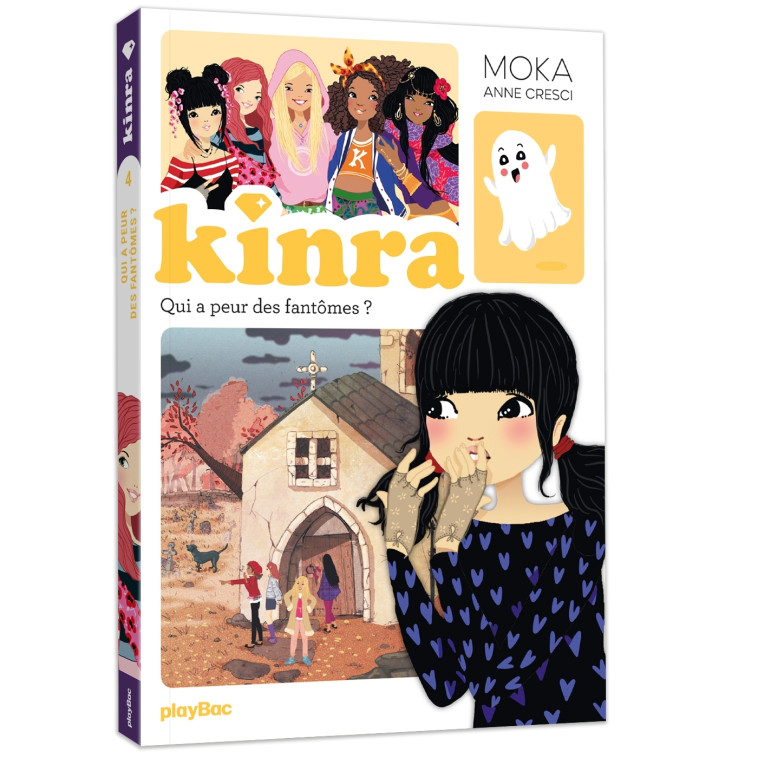 Le trésor des Kinra - Qui a peur des fantômes ? - Tome 4 nouvelle édition -  Moka - PLAY BAC