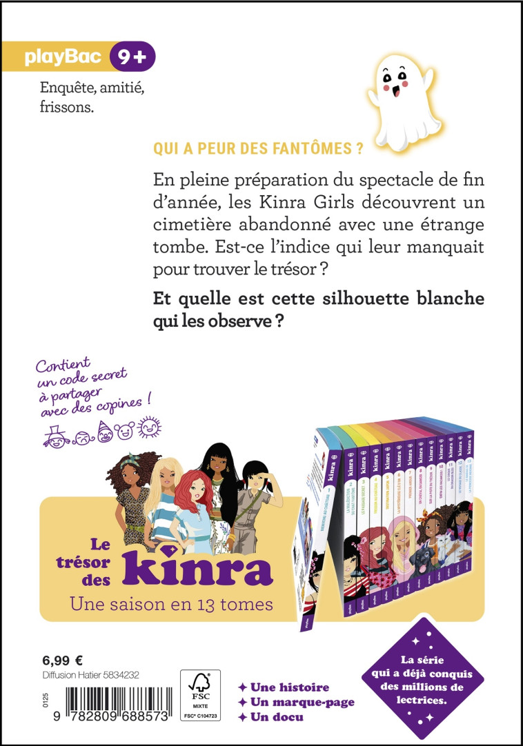 Le trésor des Kinra - Qui a peur des fantômes ? - Tome 4 nouvelle édition -  Moka - PLAY BAC