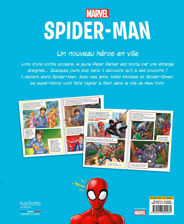 MARVEL - Les Aventures de Spider-Man - Un nouveau héros en ville -  - DISNEY HACHETTE