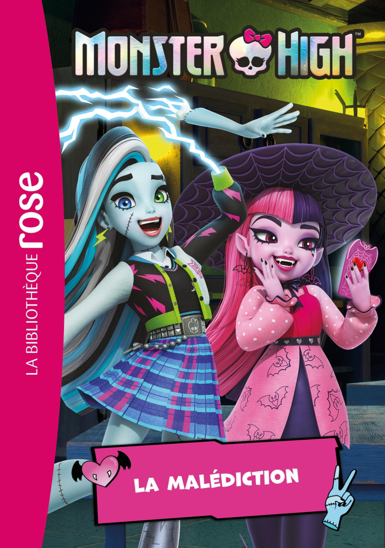 Monster High 03 - La malédiction -  Mattel - HACHETTE JEUN.