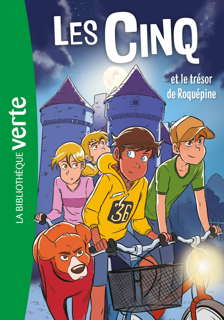 Les Cinq NED 36 - Les Cinq et le trésor de Roquépine - Claude Voilier - HACHETTE JEUN.