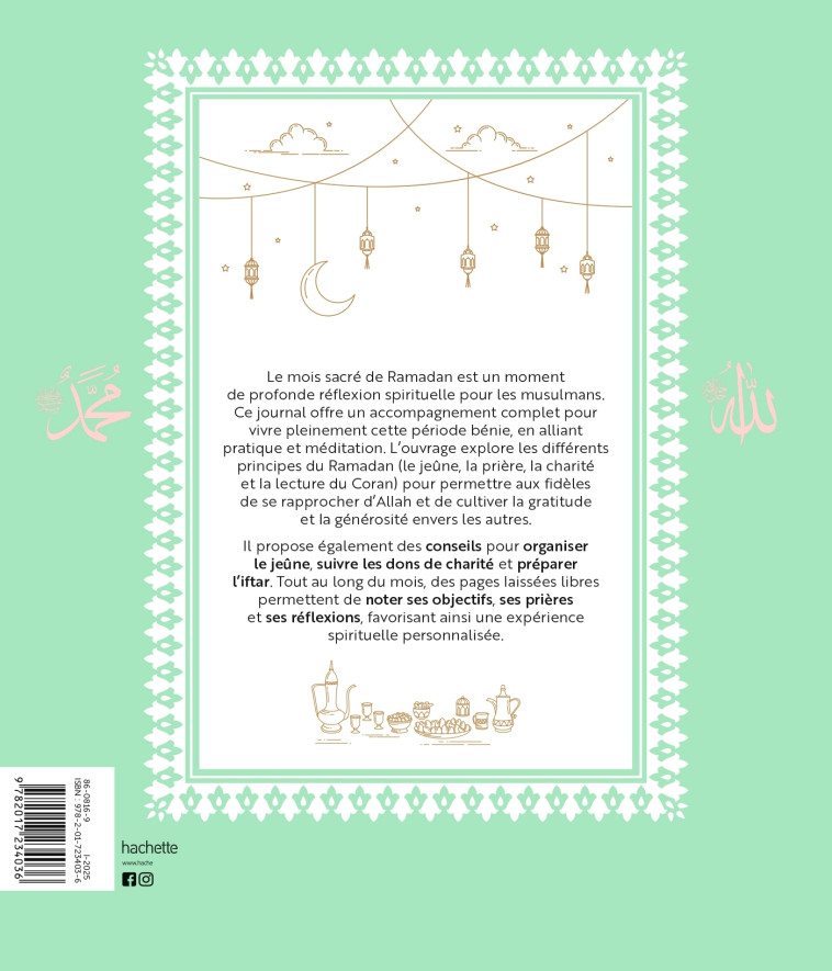 Journal du Ramadan -  COLLECTF - HACHETTE PRAT