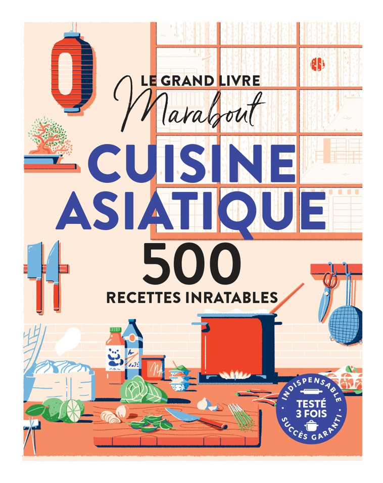 Le grand livre Marabout de la cuisine asiatique -   - MARABOUT