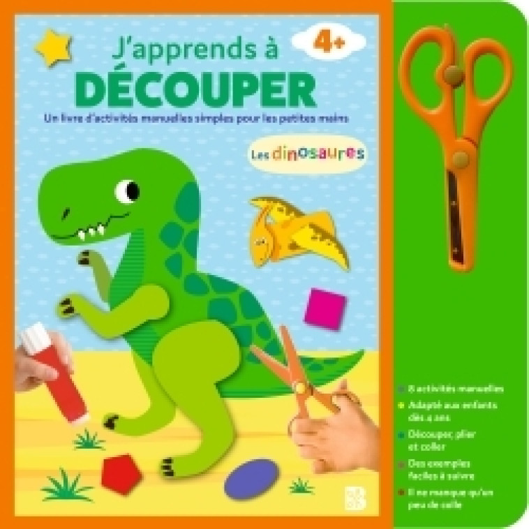 J'apprends à découper Les dinosaures -  - BALLON