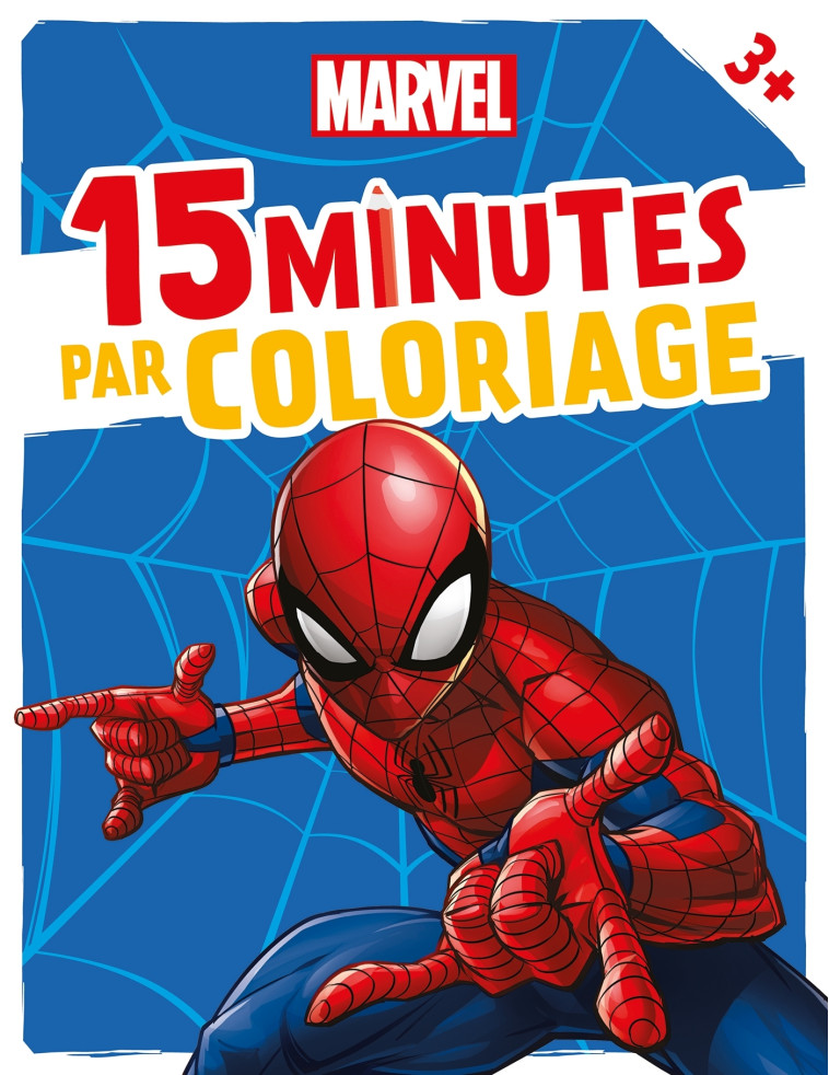 MARVEL - 15 minutes par coloriage (3+) -  - DISNEY HACHETTE