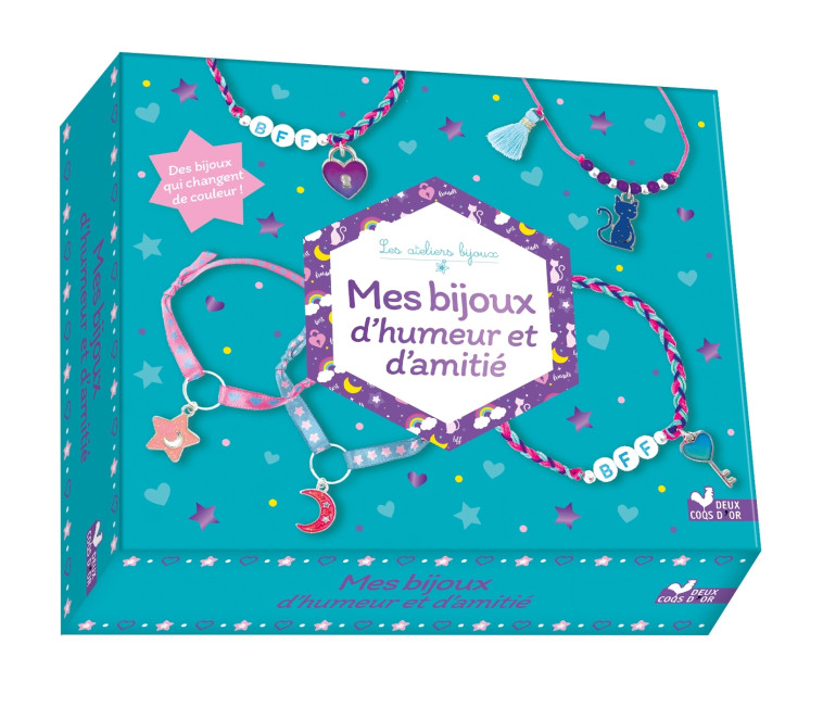 Mes bijoux d'humeur et d'amitié - coffret avec accessoires - Mademoiselle Lupin - DEUX COQS D OR