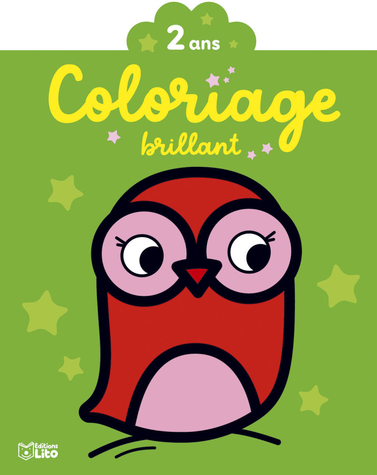 COLORIAGE BRILLANT LE HIBOU -  - LITO