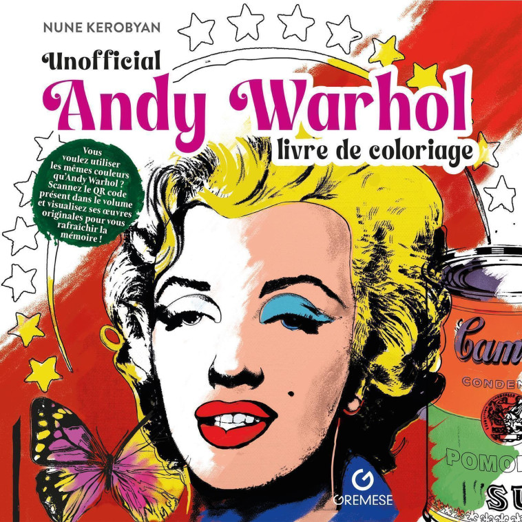 Unofficial Andy Warhol - Livre de coloriage -  AA.VV. - GREMESE