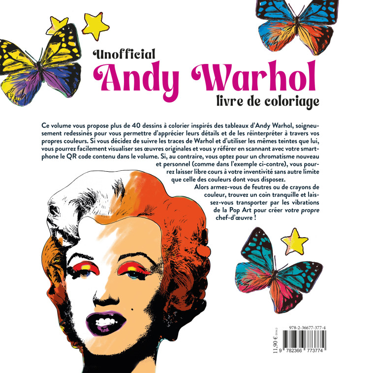 Unofficial Andy Warhol - Livre de coloriage -  AA.VV. - GREMESE