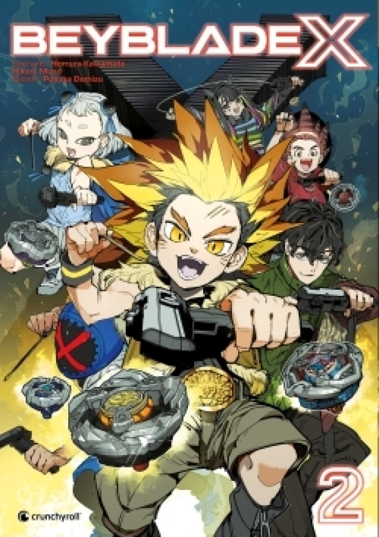 BEYBLADE X T02 - Hikaru Muno - CRUNCHYROLL