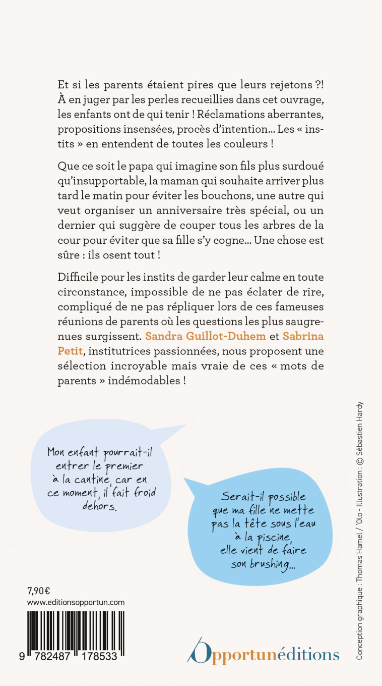 Parents casse-couilles - Sandra Guillot-Duhem - OPPORTUN