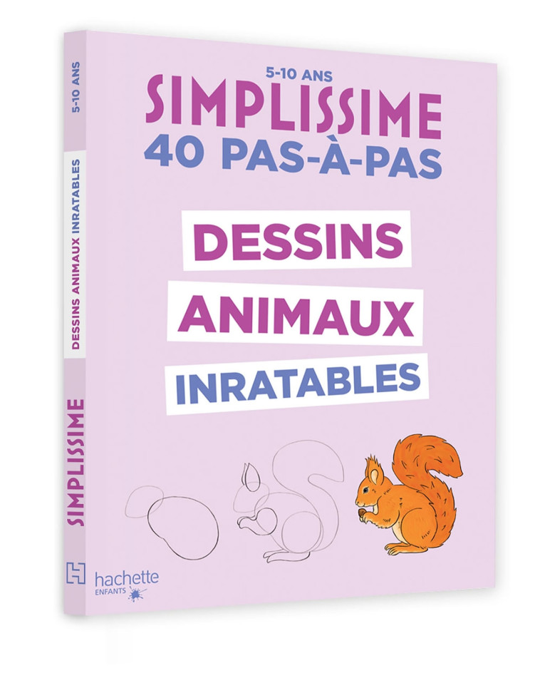 Simplissime dessins animaux inratables - Lise Herzog - HACHETTE ENFANT