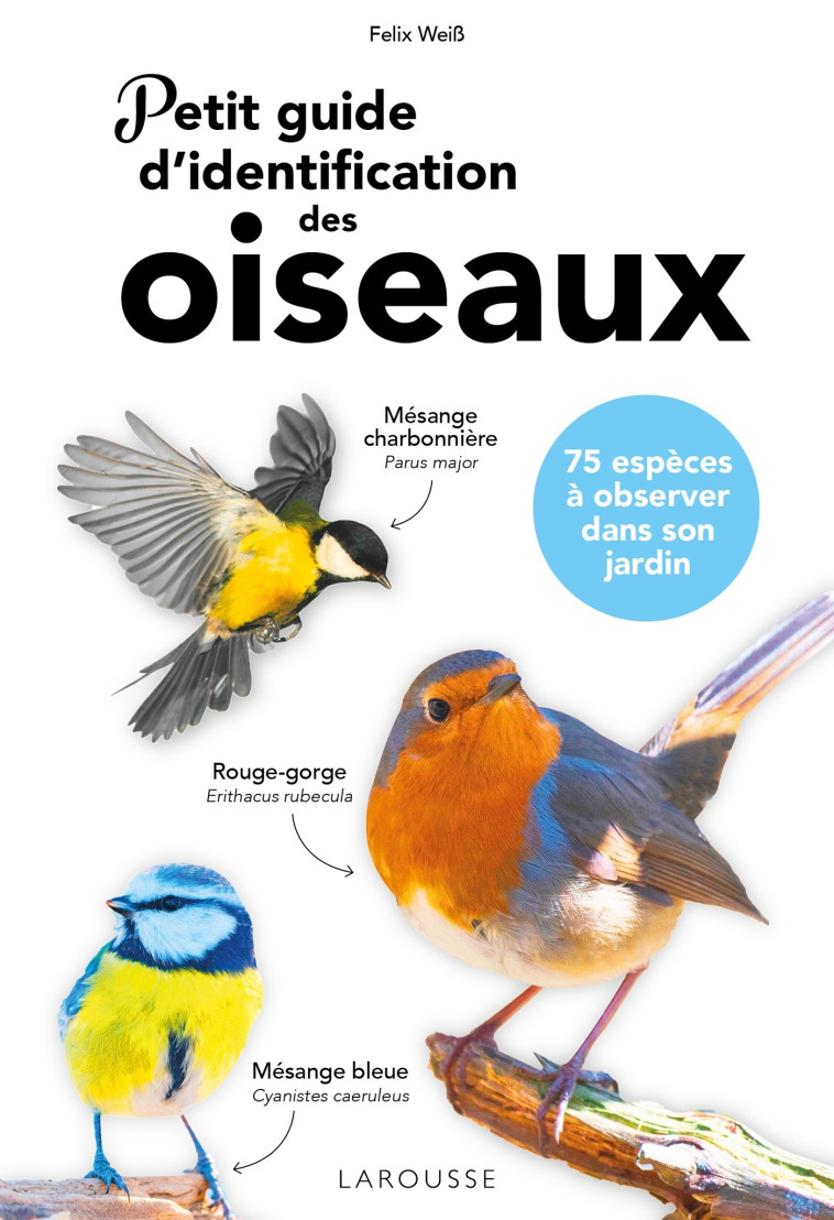 Petit guide d'identification des oiseaux - Felix Weiß - LAROUSSE