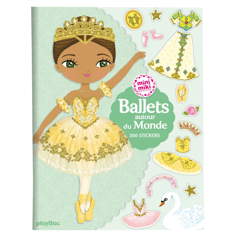 Minimiki - Stickers - Ballets autour du monde - Julie Camel - PLAY BAC