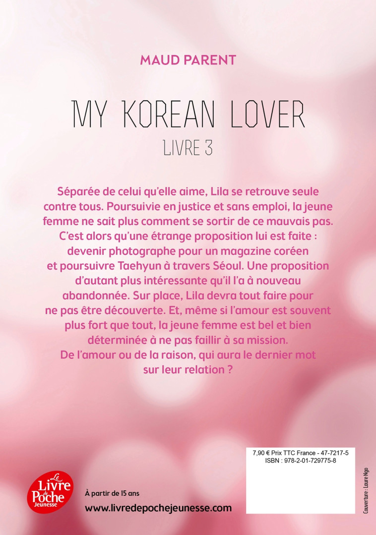 My Korean Lover - Tome 3 - Maud Parent - POCHE JEUNESSE