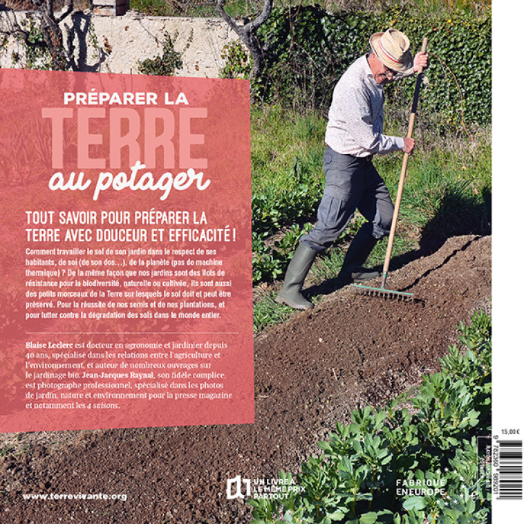 Préparer la terre au potager - BLAISE LECLERC - TERRE VIVANTE