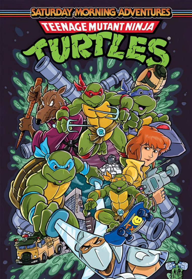 Tortues Ninja : Teenage Mutant Ninja Turtles Saturday Morning Adventures, tome 2 - tim lattie - VESTRON