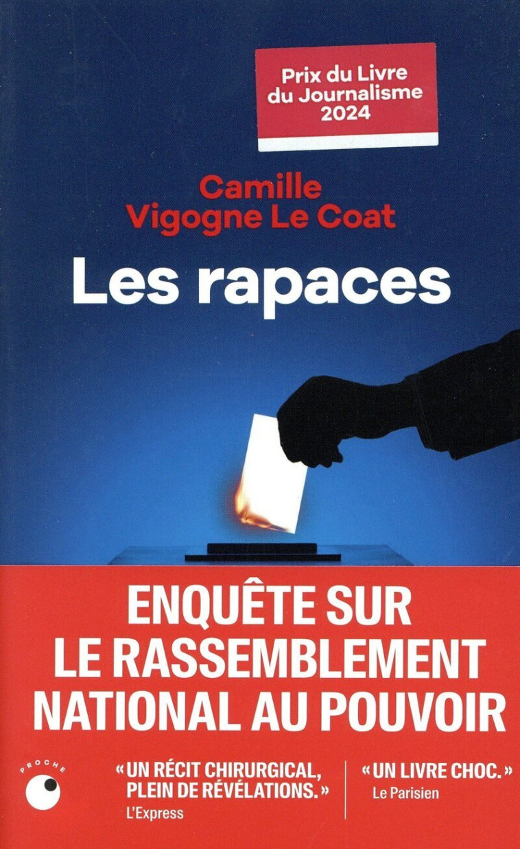 Les Rapaces - Camille Vigogne Le Coat - COLL PROCHE