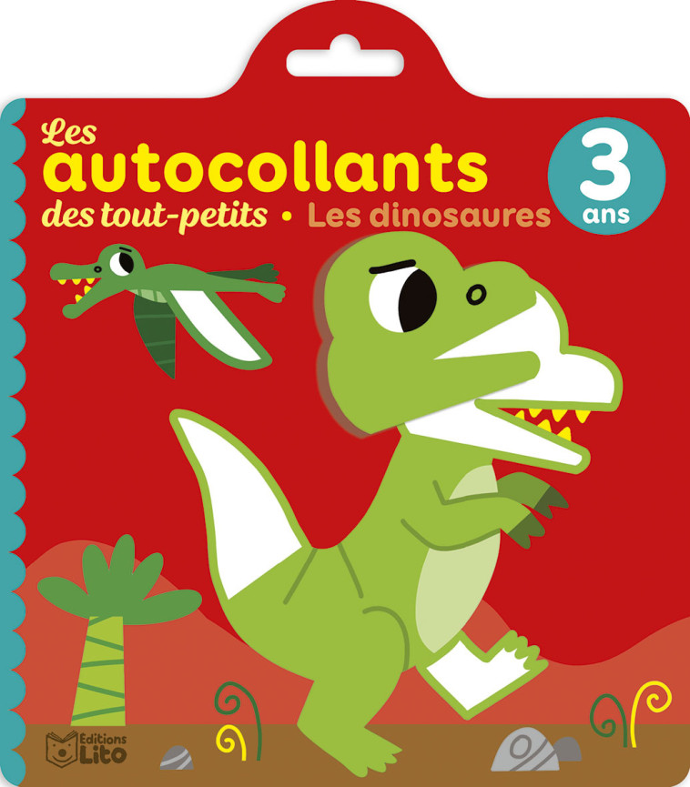 AUTOCOL TOUT PETITS DINOSAURES -  - LITO