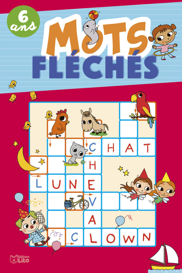 SUPER BLOC JEUX FLECHES 6 ANS -  - LITO