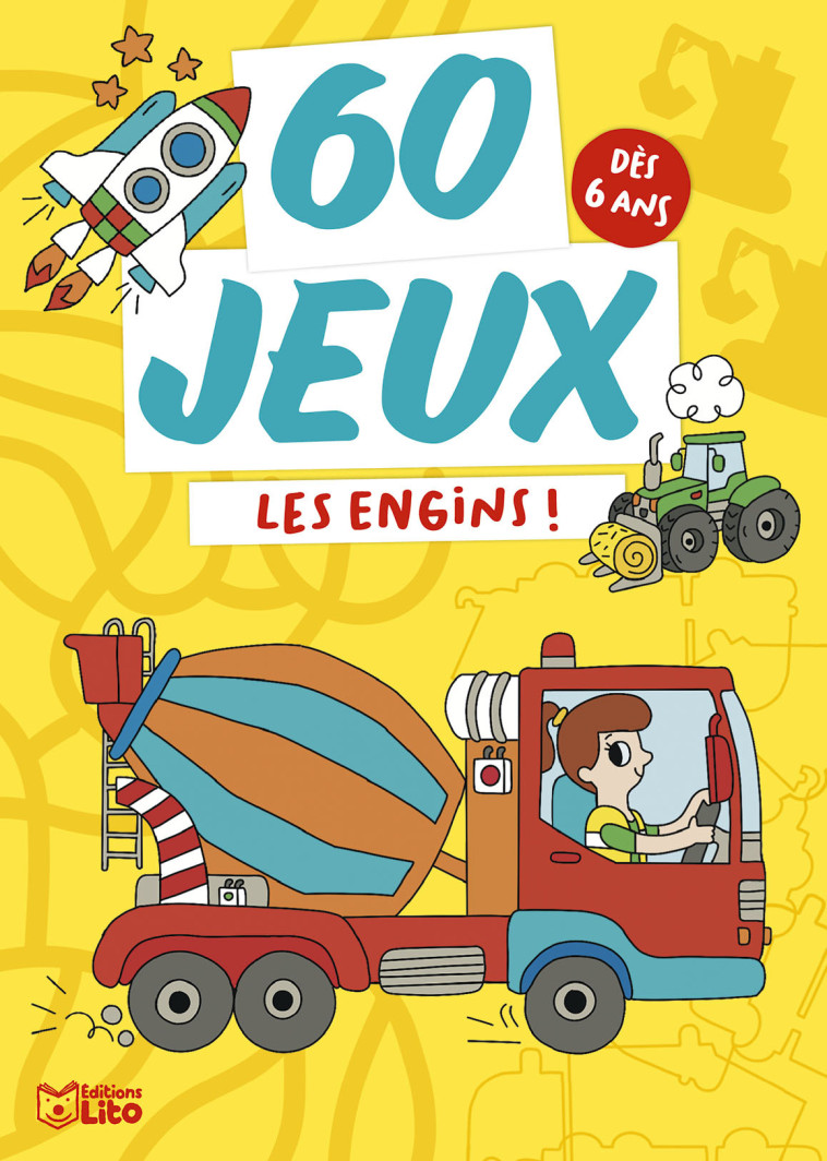 BLOC 60 JEUX LES ENGINS -  - LITO