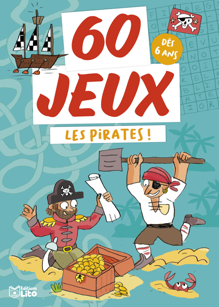 BLOC 60 JEUX LES PIRATES -  - LITO