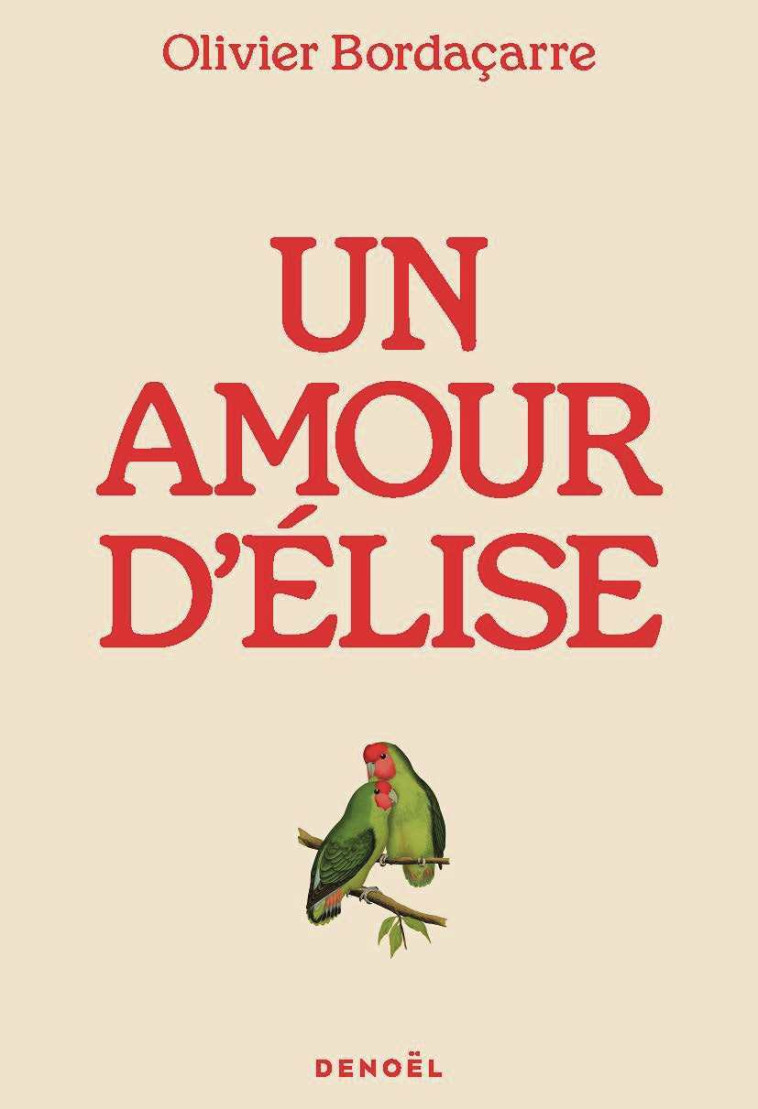 Un amour d'Élise - Olivier Bordaçarre, Olivier Bordaçarre - DENOEL